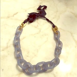 Beautiful acrylic chain link necklace